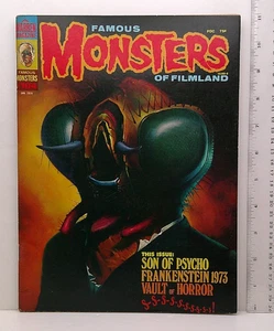 Famous Monsters of Filmland Magazine #104 Jan 1974 The Fly Psycho Frankenstein - Picture 1 of 2