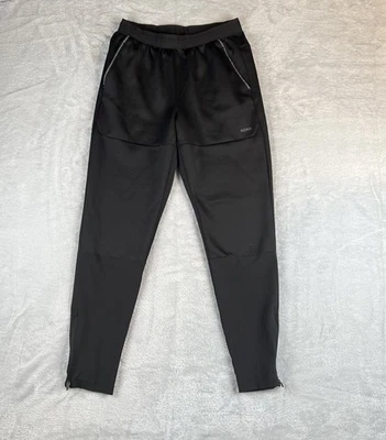 Skora Qwick Dry Jogger Pants Mens 27x29 Black Flex Waist Ankle Zip Athletic - Image 1 of 4