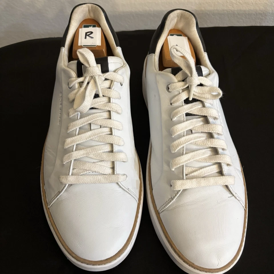 Zapatillas blancas Cole Haan para hombre TALLA 12 M GrandPro Topspin Foto 1 de 4