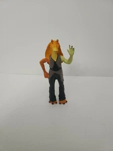 2010 Star Wars Jar Jar Binks Disney Action Figure LFL - 4" - Picture 1 of 7