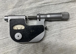 VIS Poland 0-1” Indicating Micrometer Comparator Machinist Tool Maker Inspection - Picture 1 of 13