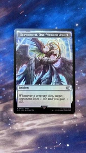 Sephiroth, One-Winged Angel/ Robot Warrior Foil Token - Picture 1 of 2
