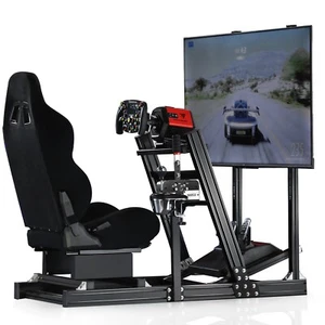 Marada F1 Aluminium Racing Simulator Cockpit Fit Logitech G29G923 Thrumaster T80 - Picture 1 of 56