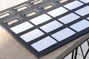 CR80 Printing Jig for EPSON SC V1070 Flatbed Printer with PDF Template-JGEBY - Picture 1 of 20