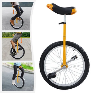 20 Inch Unicycle Adjustable Unicycle Height Outdoor Unicycle Outdoor Unicycle - Picture 1 of 12