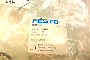 Festo CRHNC-32 Foot Mounting Bracket Hardware 176937 Sealed Factory Bag - Picture 1 of 4
