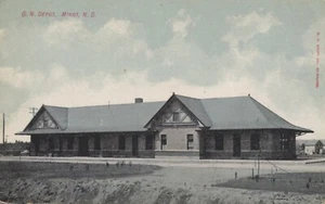 G. N. Depot - Minot, North Dakota - unbespielte Litho - Bild 1 von 3