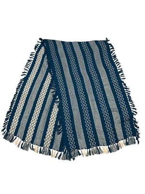 Bufanda geométrica Free People con flecos X-grande y acogedora 100 % acrílico RN 66170 Foto 1 de 4