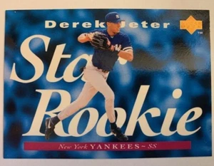 #225 Derek Jeter - New York Yankees - 1995 Upper Deck Star Rookie RC - Picture 1 of 2