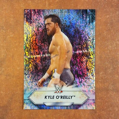 2-12-11 PWE. 2021 wwe foilboard parallel #180 kyle o'reilly - Image 1 of 2