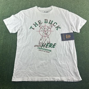 Chip & Pepper The Buck Stops Here T Shirt Men’s Sz Large NEW Rare - Picture 1 of 12