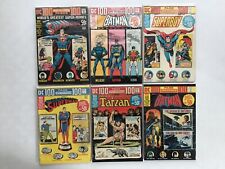 DC 100 PAGE SUPER SPECTACULAR Lot of 6 Comics - #7 14 15 18-20 - Batman, Sup +!