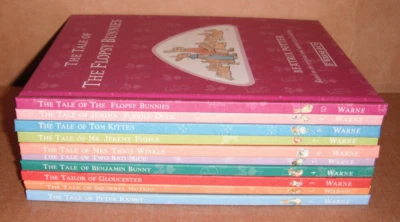 Lot of 10 Peter Rabbit Books by Beatrix Potter Hardcover Foto 1 de 2