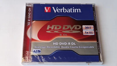 Verbatim HD DVD Recordable Media - HD DVD-R  DL 30 GB - 1 Pack Jewel Case - Image 1 of 2