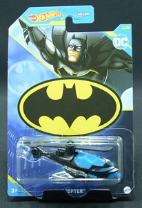 Hot Wheels HDG89 HLK57 DC Batman Batcopter Nuovo OVP - Foto 1 di 2