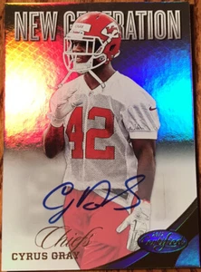 2012 Certified Mirror Gold Signatures Cyrus Gray #262 #’d 18/25 - Picture 1 of 2
