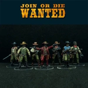 Blaxploitation - 28mm or 32mm - Wild West - Old West - Cowboys Outlaws Lawmen - Picture 1 of 1