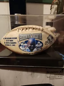 Dallas Cowboys Emmit Smith Commemorative Football - Picture 1 of 2