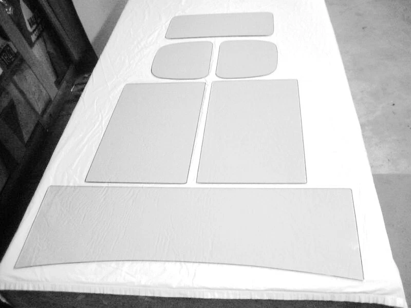 JUEGO CRISTAL TRANSPARENTE FORD CUPÉ 1926-1927 1926 1927 MODELO T NUEVO VINTAGE AUTO CRISTAL Foto 1 de 1