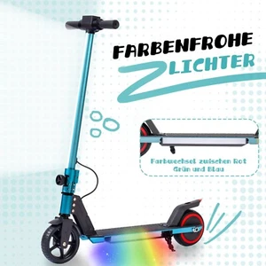 Elektroroller Kinder maximale 12km/h klappbar LED Display Ab 8 Jahren 150W Grün - Bild 1 von 11