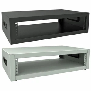 Hammond RCBS1900817LG1 19" Table Top Rack - Light Grey 445 x 533 x 273 - Picture 1 of 1