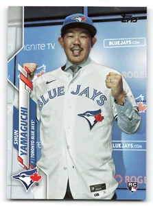 2020 Topps #449 SHUN YAMAGUCHI Rookie RC Toronto Blue Jays NICE CARD !!! - Picture 1 of 2