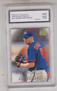 1999 - SkyBox Premium - Roy Halladay - Tarjeta de novato - gema graduada ¡¡como nueva 10!!! - Imagen 1 de 2