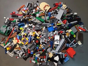Lot of Misc. Lego Pieces and Small Toys 2 lb. 6 oz. (Lot B) - Picture 1 of 11