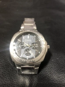 Fossil BQ-9235 Blue Dial Silver Stainless Steel Chronograph Watch. - Picture 1 of 19