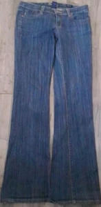 SEVEN 7 blue stretch women's casual denim flare jeans size 27 Western - Picture 1 of 12