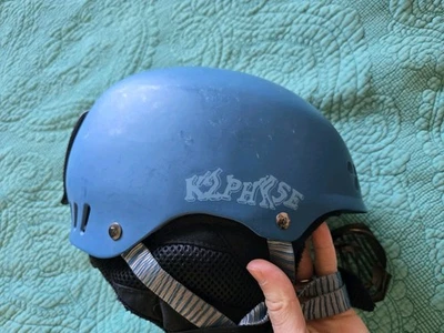 Casco de esquí K2 Phase mediano adulto hombre mujer unisex snowboard azul usado M Foto 1 de 4