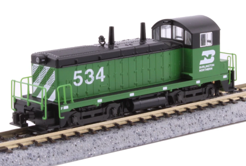 Kato ~ N Scale ~ EMD NW2 Burlington Northern 534 ~ DC Version ~ 176-4377 - Image 1 of 1