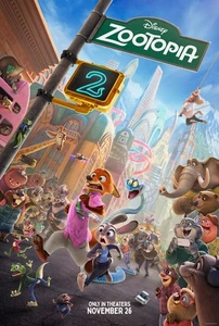 Walt Disney's Zootopia 2 movie poster (c)  - 11 x 17 inches - Zootopia poster - Picture 1 of 1