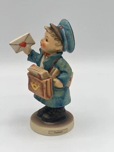 Vintage Goebel Hummel Postman Figurine #119 West Germany ~ Free Shipping - Picture 1 of 2