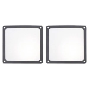 2 PCS Rete Antipolvere Griglia Coprifiltro Dei Ventilatori Del Computer - Photo 1/12
