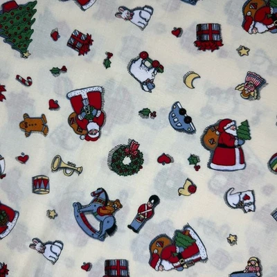 Juguetes de árbol de Navidad Papá Noel tela de oso tradiciones Susan Winget 1994 vintage #2018 Foto 1 de 4