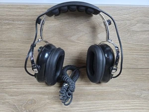 TRACK SCAN Race Racing Noise Reduction Radio Wired Headphones Clean - Picture 1 of 6