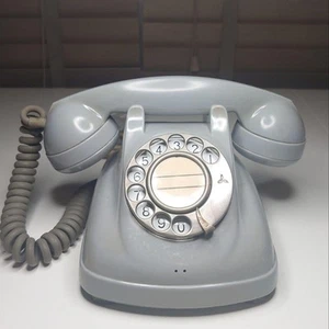 Vintage Iwasaki 4A Drehscheibentelefon - selten hellgrau - Japan 1960 - Bild 1 von 9