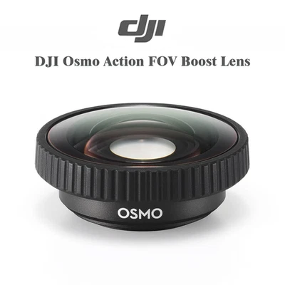 DJI Osmo Action FOV Boost Lens for Action 5 Pro/4 – 182° Ultra Wide Angle - Image 1 of 4