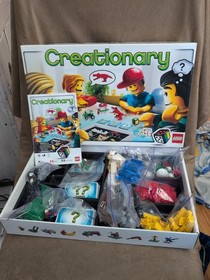 LEGO Creationary Game 3-6 Players Retired