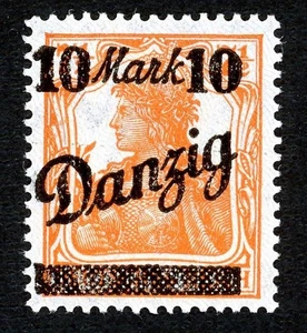 Sello Danzig, Scott # 30 como nuevo VLH - Imagen 1 de 2