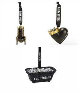 🎄 Taylor Swift REPUTACIÓN Rey de Mi Corazón Trono Bañera Adorno PAQUETE Navidad - Imagen 1 de 9