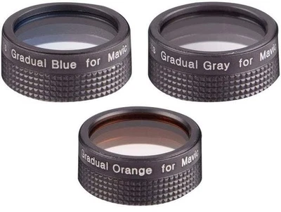 Digital Concepts Camera Lens Filter Kit for DJI Mavic Blue Orange Gray GRC-MV3 - Image 1 of 2
