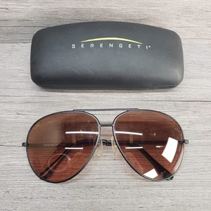 Occhiali da sole aviatore Serengeti Drivers 5222 con custodia - Foto 1 di 10