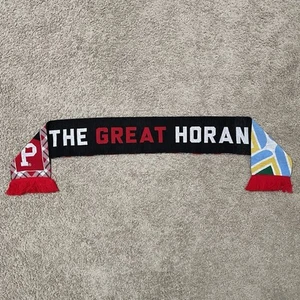 Bufanda Portland Thorns negra roja The Great Horan PORTLINDS Lindsey Heaps cuello con volantes - Imagen 1 de 6