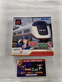 SNK Densha de Go! 2 for Neo Geo Pocket. Complete CIB US Seller!!
