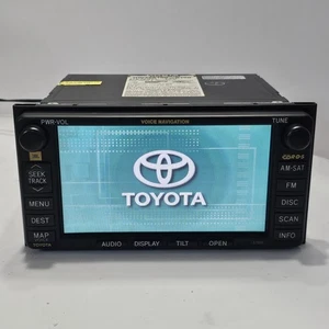 03-07 TOYOTA SEQUOIA TUNDRA JBL RADIO NAVEGACIÓN RADIO PANTALLA 86120-06160 E7003 - Imagen 1 de 24