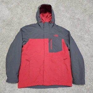 Chaqueta The North Face Para Hombre Mediana Roja Atlas Triclimate Dryvent Cremallera Completa con Forro - Imagen 1 de 14