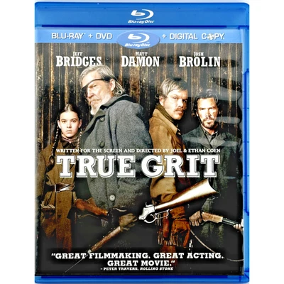 TRUE GRIT (2010) BLU-RAY / DVD Bridges Damon Brolin - Image 1 of 3