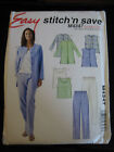 McCall's Stitch'n Save #M4347 Misses Jacket/Vest/Top/Pants Pattern-Sizes 8-14